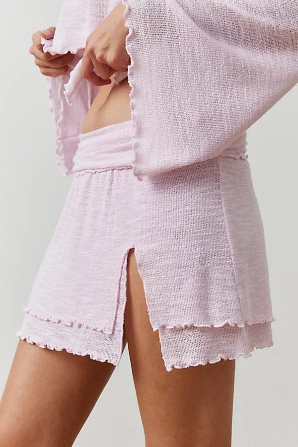 Out From Under Belle Low-Rise Mini Skirt Womens at Urban Outfitters Product Image