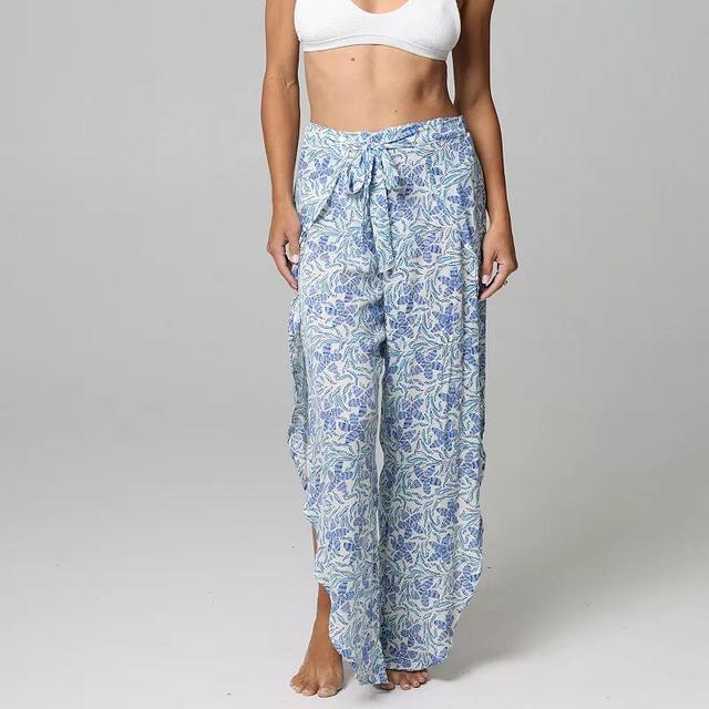 Womens J. Valdi Swim Cover-Up Tulip Pants Product Image