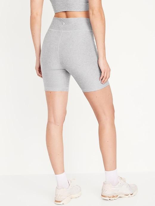 Extra High-Waisted CloudComfy Biker Shorts -- 6-inch inseam Product Image