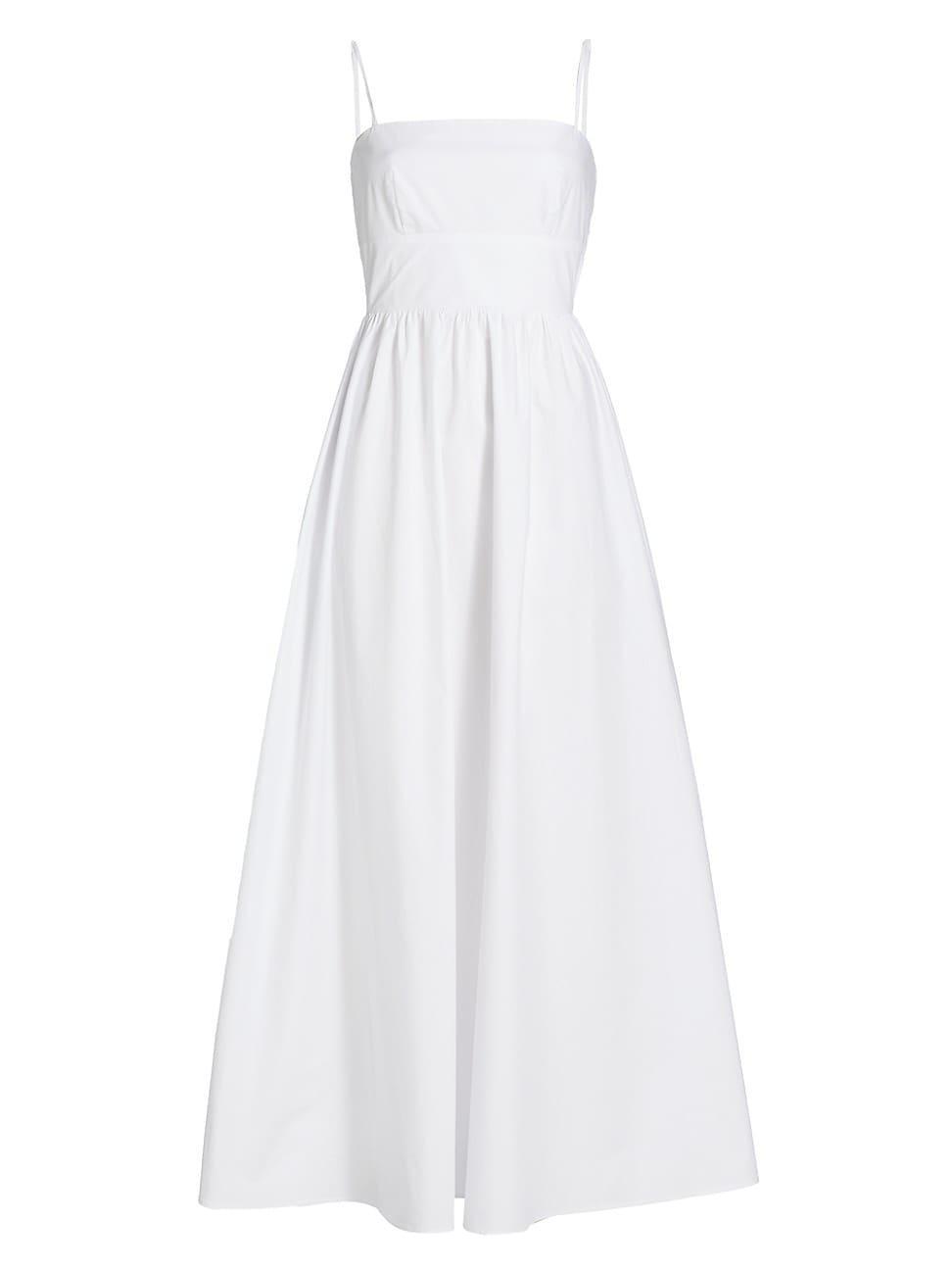 Susana Monaco Cotton Cutout Back Maxi Dress Product Image