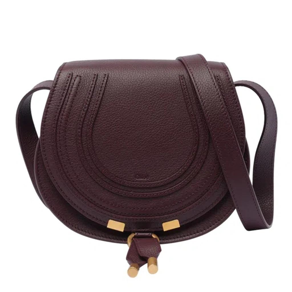 Marcie Crossbody Bag In Burgundy Product Image