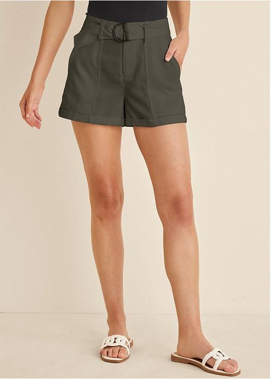 Relaxed Twill Shorts Product Image