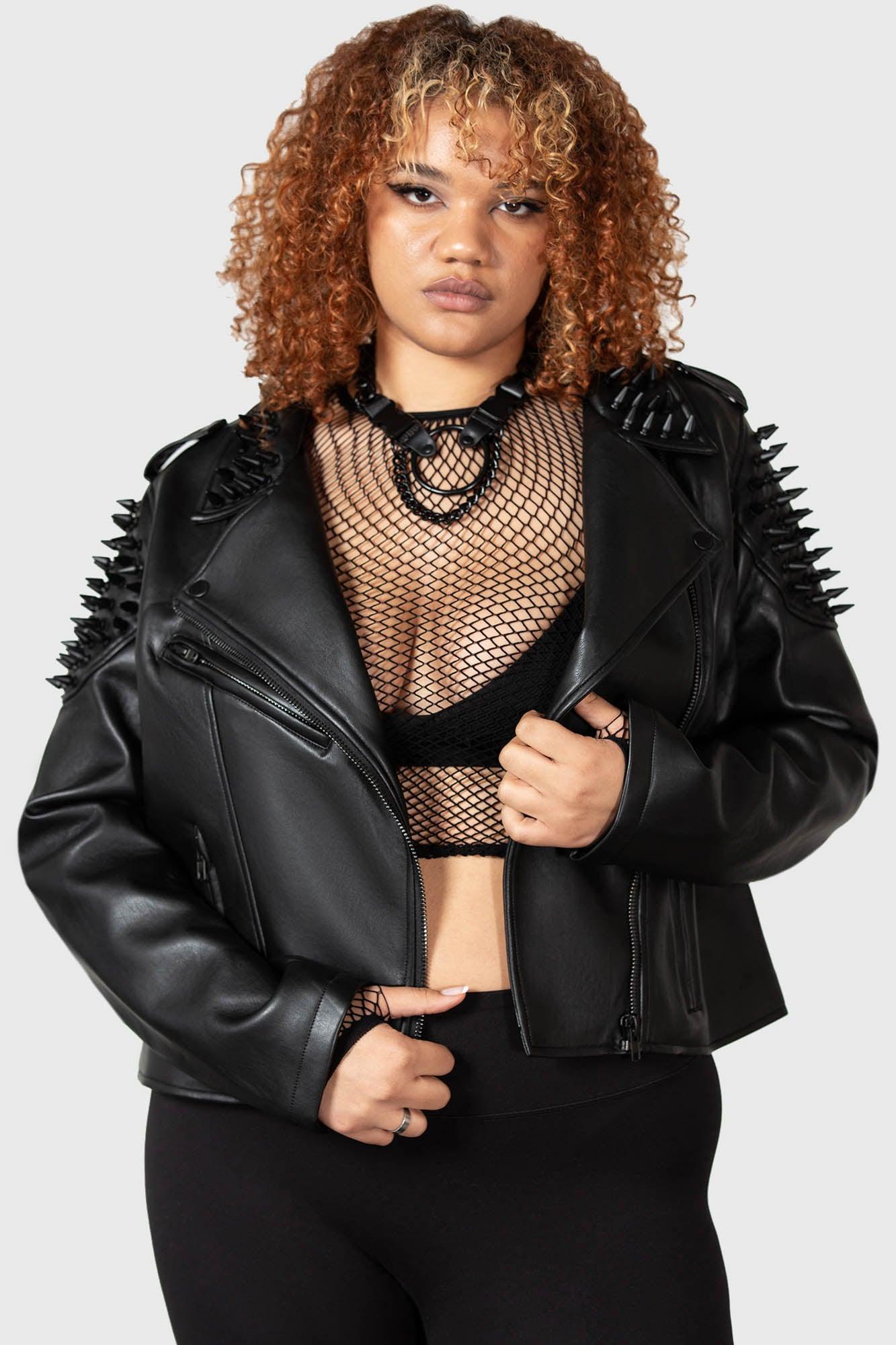 Black Magic Biker Jacket [PLUS] Female product image