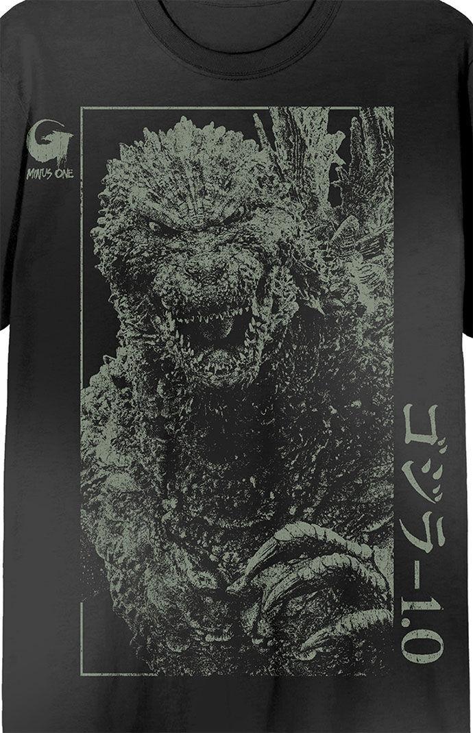 Men's Godzilla Kanji T-Shirt Product Image