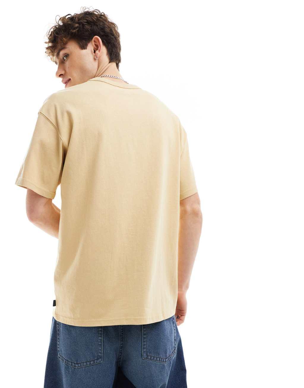 Nike Premium Essentials unisex oversized T-shirt in tan Product Image