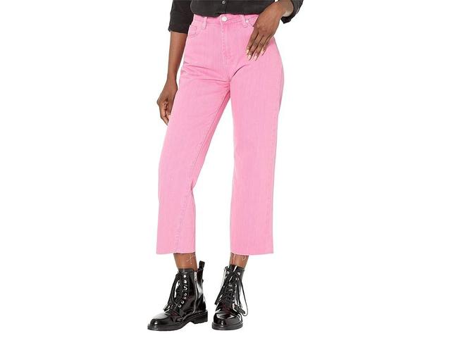 Blank NYC Baxter High-Rise Straight Leg Jeans in Watermelon Juice (Watermelon Juice) Women's Jeans Product Image