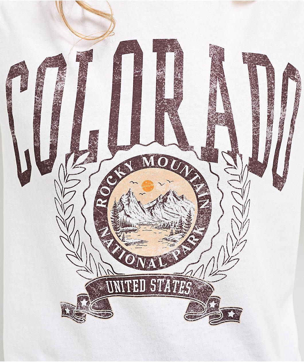 Goodie Two Sleeves Colorado Natural Pigment T-Shirt Product Image