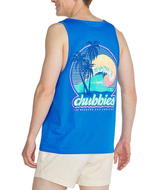 Chubbies The Giant Wave Graphic Tank Top Product Image