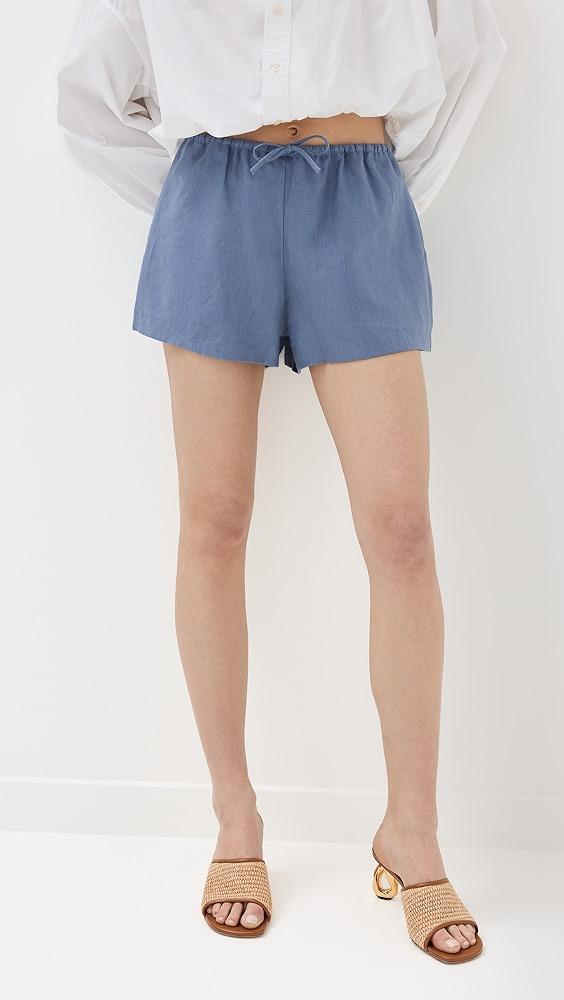 Reformation Zoey Linen Shorts | Shopbop Product Image