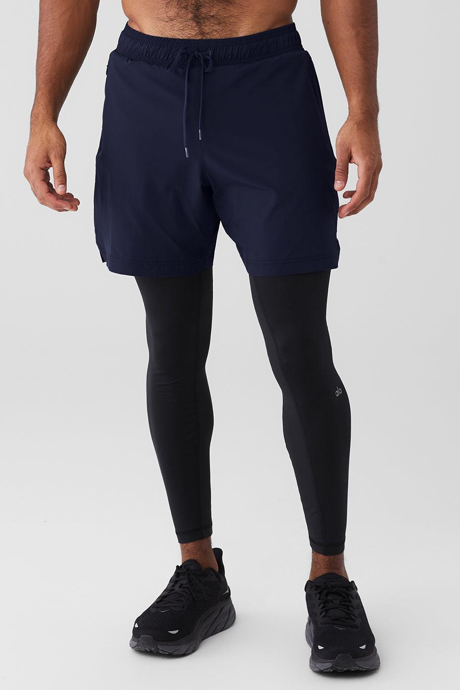 Stability 2 In 1 Pant - Navy/Black Male Product Image