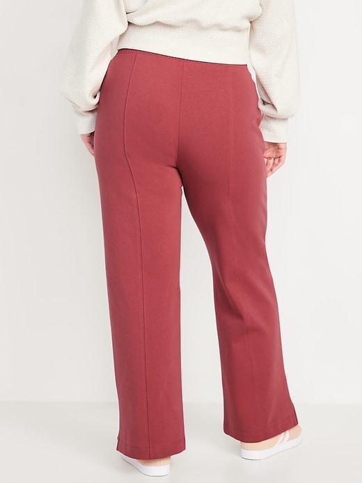 High-Waisted Dynamic Fleece Trouser Pants Product Image