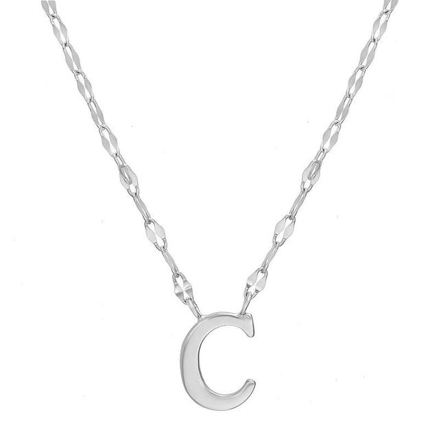 Paige Harper Initial Necklace, Womens C Sterling Product Image