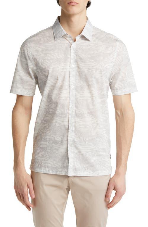 Good Man Brand Big On-Point Short Sleeve Organic Cotton Button-Up Shirt Product Image