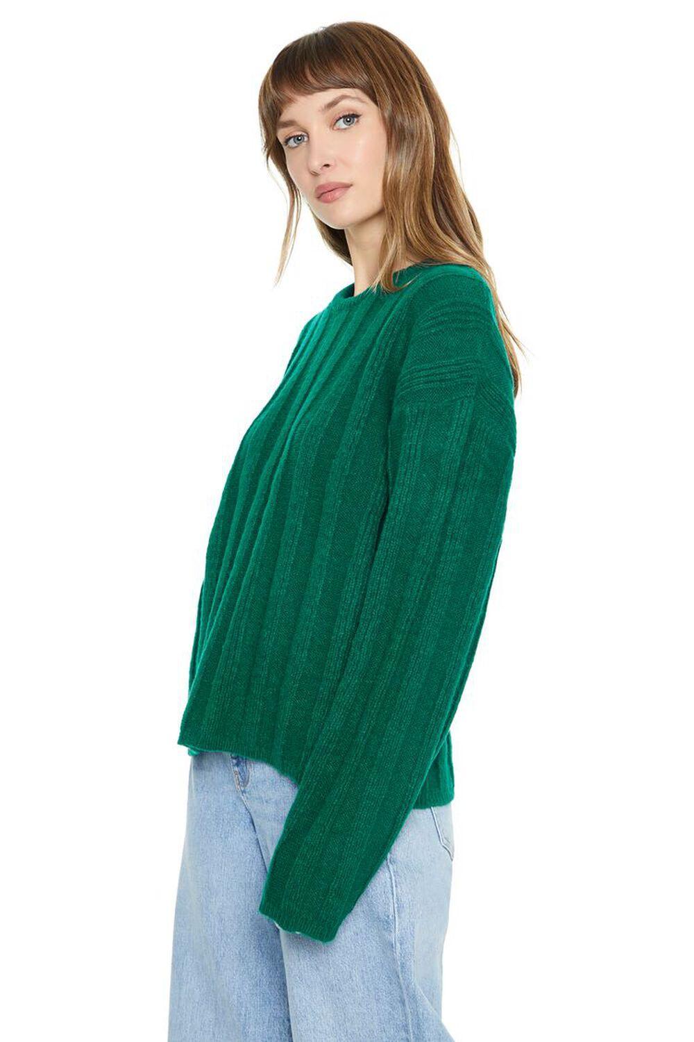 Ribbed Drop-Sleeve Sweater | Forever 21 Product Image