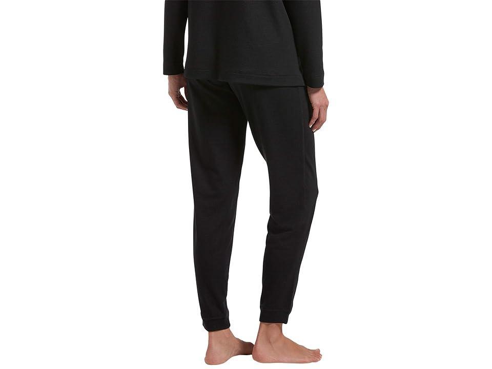 HUE Solid Cuffed Lounge Pants w/ Pockets Women's Pajama Product Image