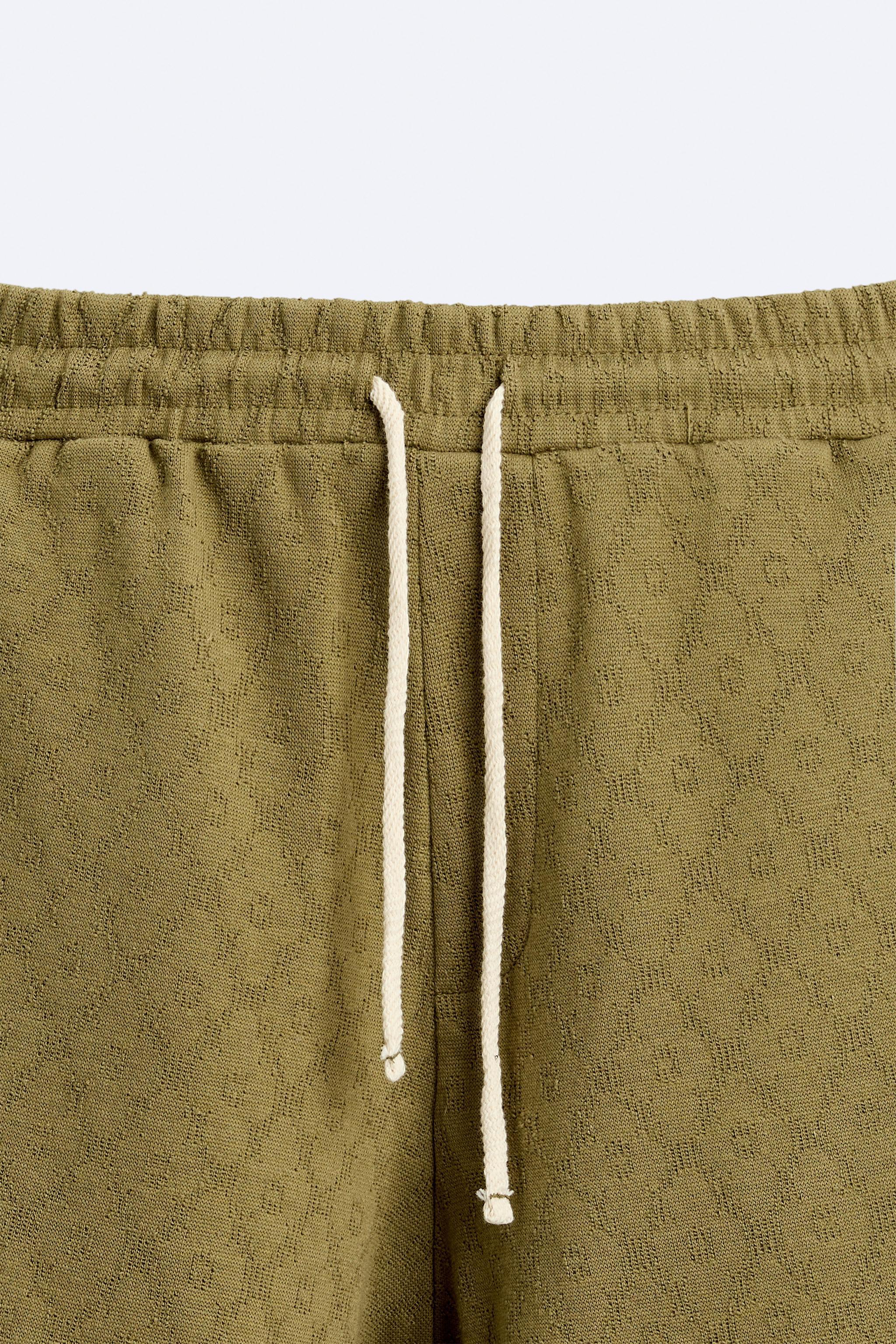 GEOMETRIC JACQUARD SHORTS Product Image