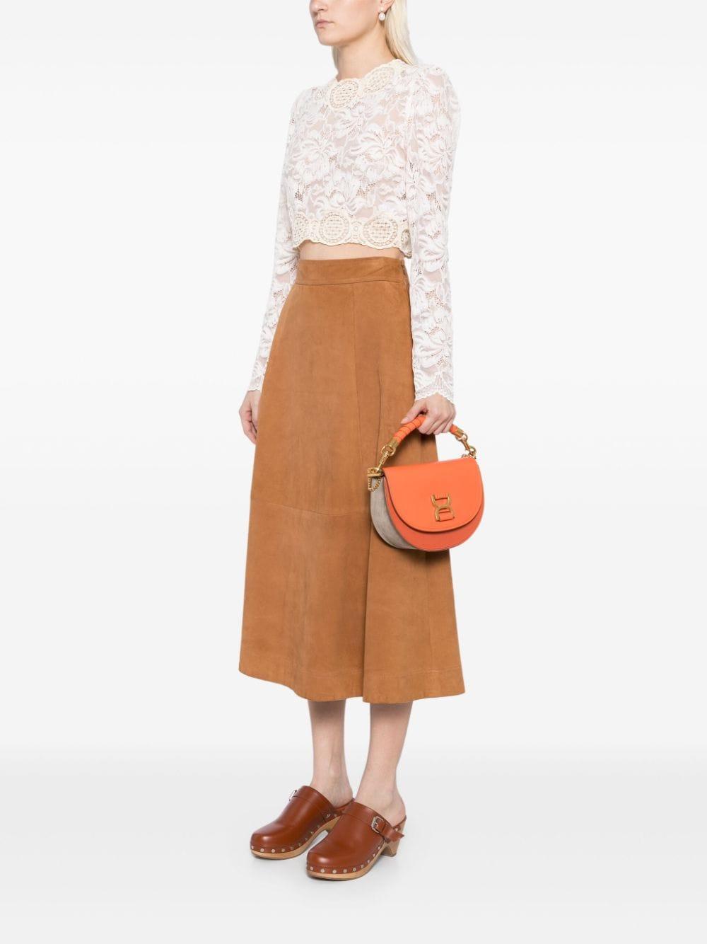 Marcie Crossbody Bag In Orange Product Image