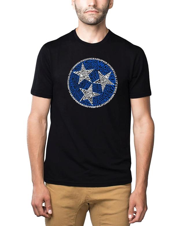 La Pop Art Mens Premium Word Art T-shirt - Tennessee Tristar Product Image