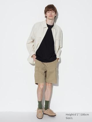 Mens Cargo Shorts (8.5) Khaki 2XL UNIQLO US Product Image