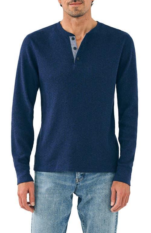 Faherty Surplus Long Sleeve Organic Cotton Waffle Henley Product Image