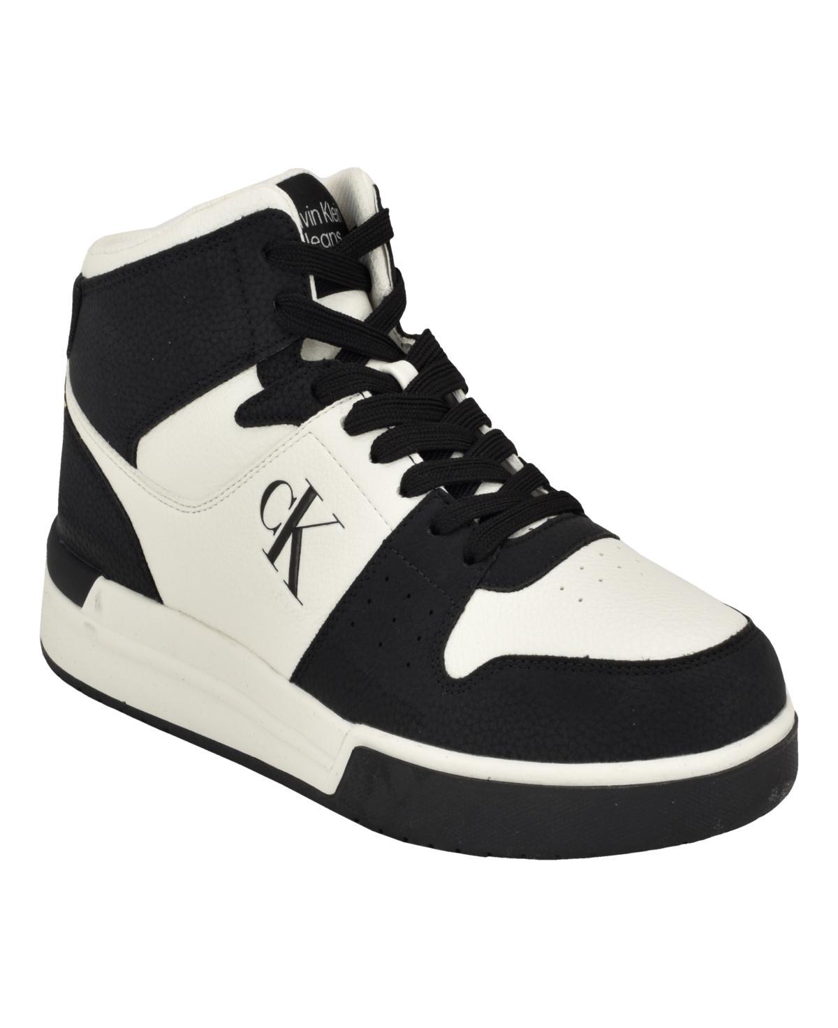 Calvin Klein Mens Fabi Lace-Up Casual Sneakers Product Image