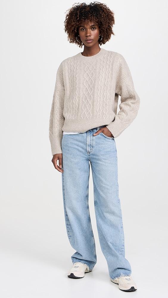 Favorite Daughter The Oversized Cable Sweater | Shopbop Product Image