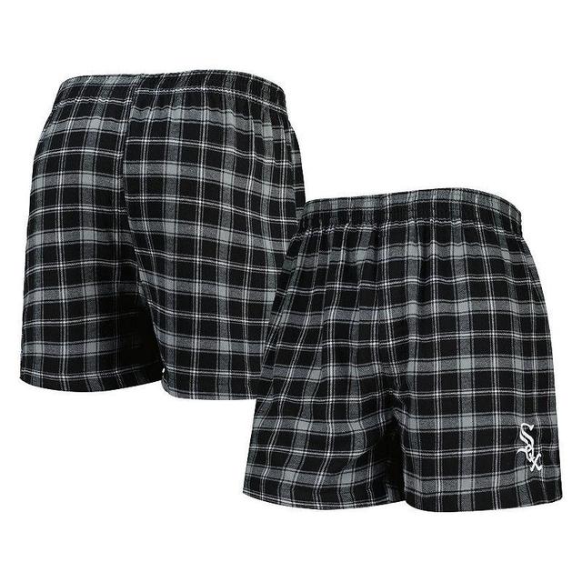 Mens Concepts Sport /Gray Chicago White Sox Ledger Flannel Boxers Product Image