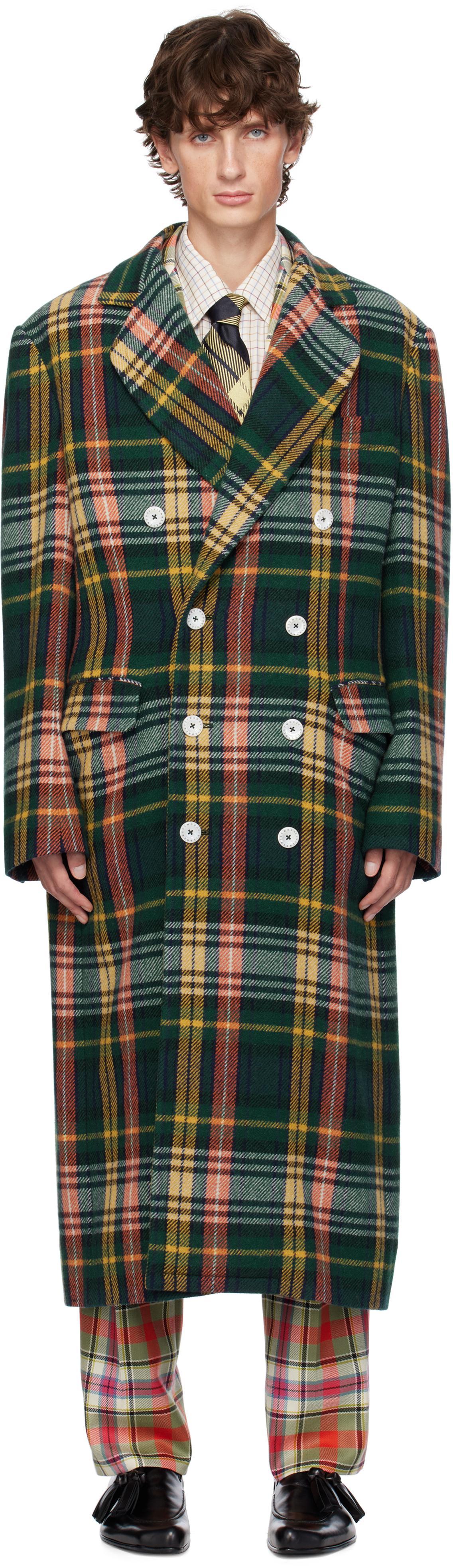 Green Long Wreck Coat Product Image