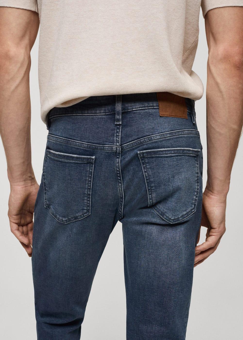 MANGO MAN - Jude skinny-fit jeans indigo blueMen Product Image