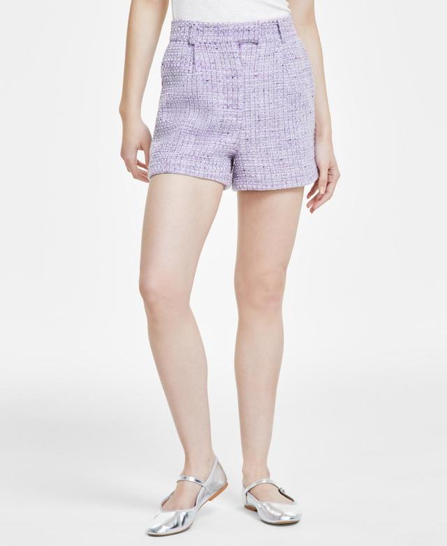 Steve Madden Womens Imelda Pleated Trouser Shorts Product Image