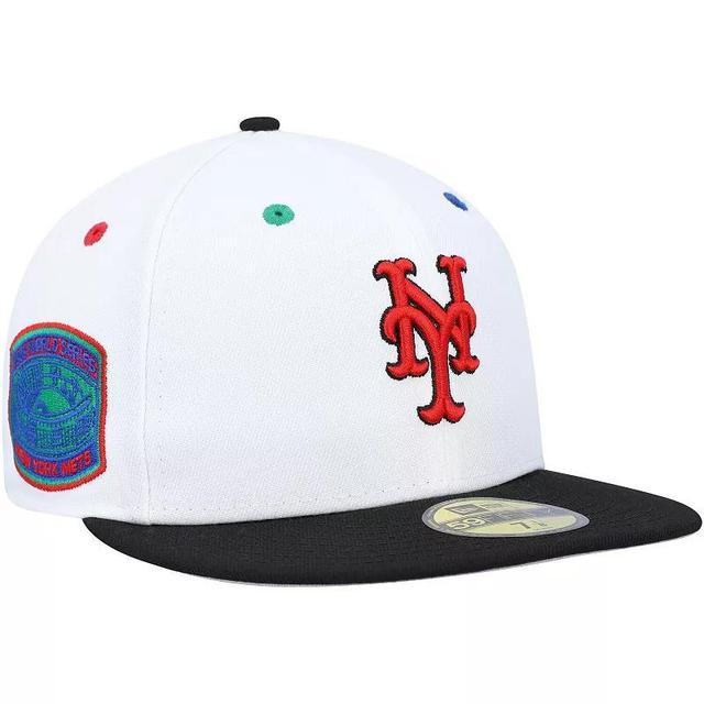 Mens New Era /Black New York Mets 1969 World Series Primary Eye 59FIFTY Fitted Hat Product Image