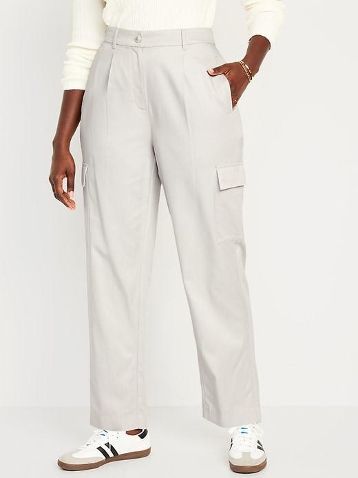 Extra High-Waisted Taylor Cargo Pants Product Image