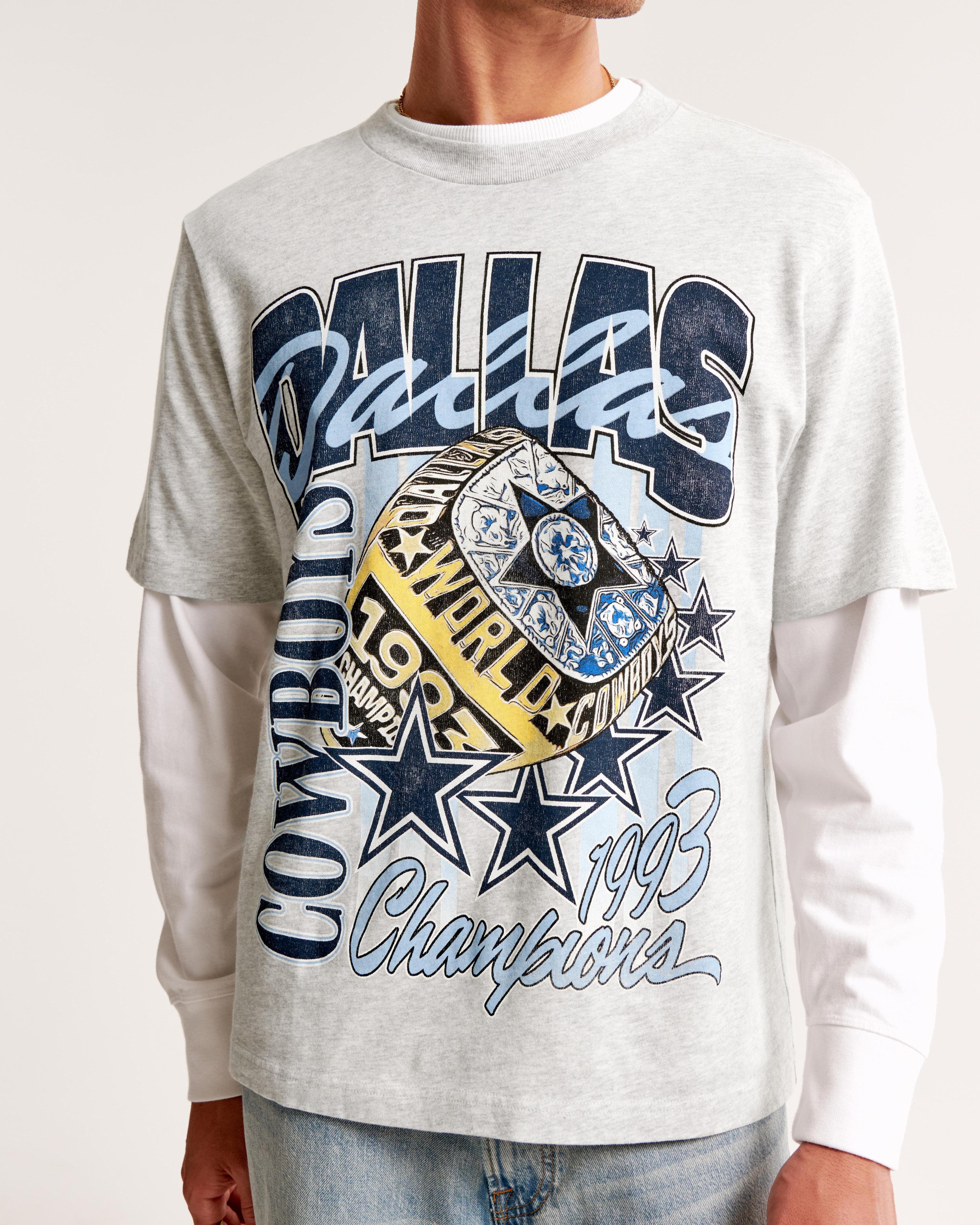 Dallas Cowboys Vintage-Inspired Graphic Tee Product Image