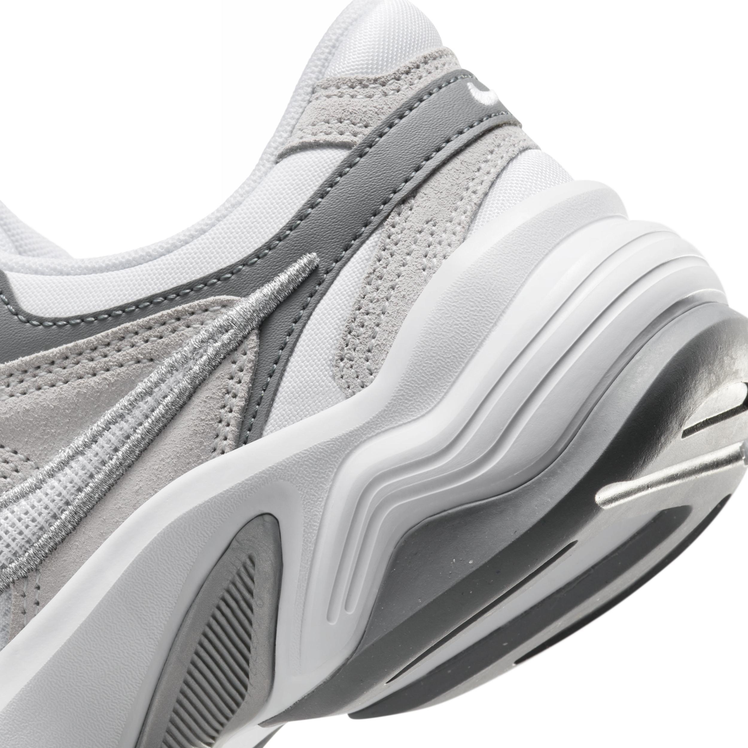 Nike Womens AL8 - Shoes White/Metallic Silver/Smoke Grey Product Image