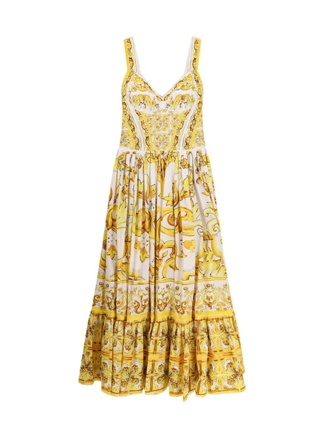 DOLCE & GABBANA Dress In Neutrals Product Image