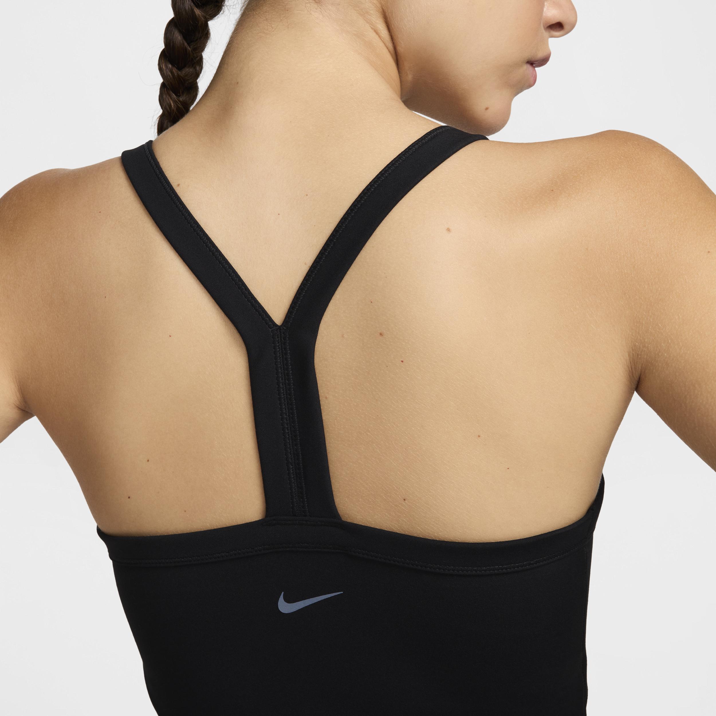 Nike One Fitted Women's Dri-FIT Strappy Cropped Tank Top Product Image