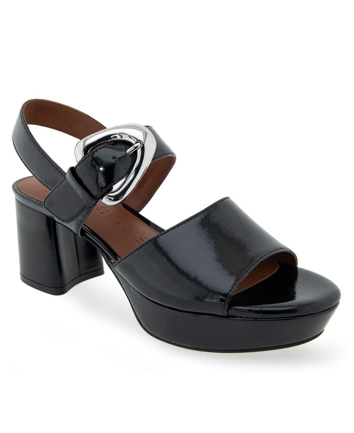 Aerosoles Womens Chamber Buckle Platform Product Image