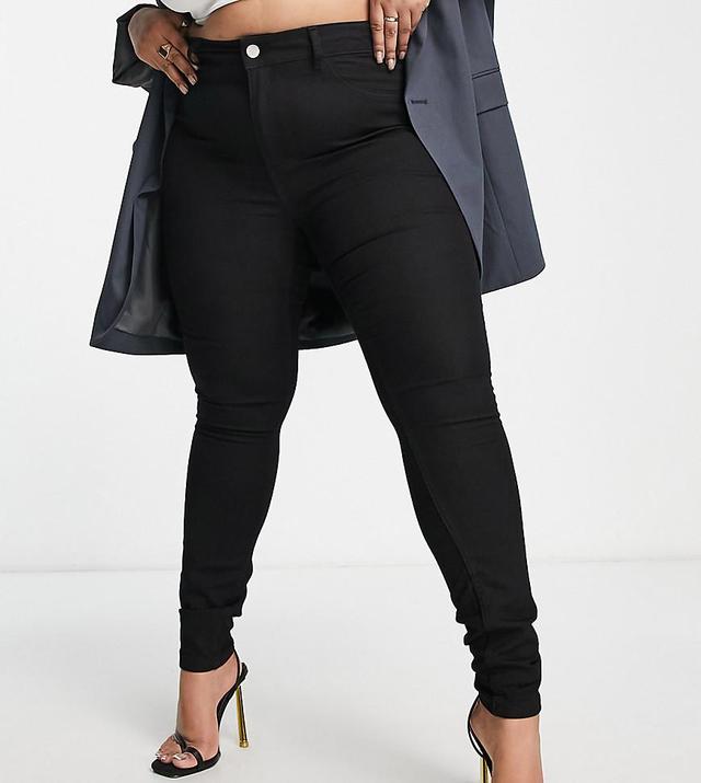 Vila Curve skinny denim leggings Product Image