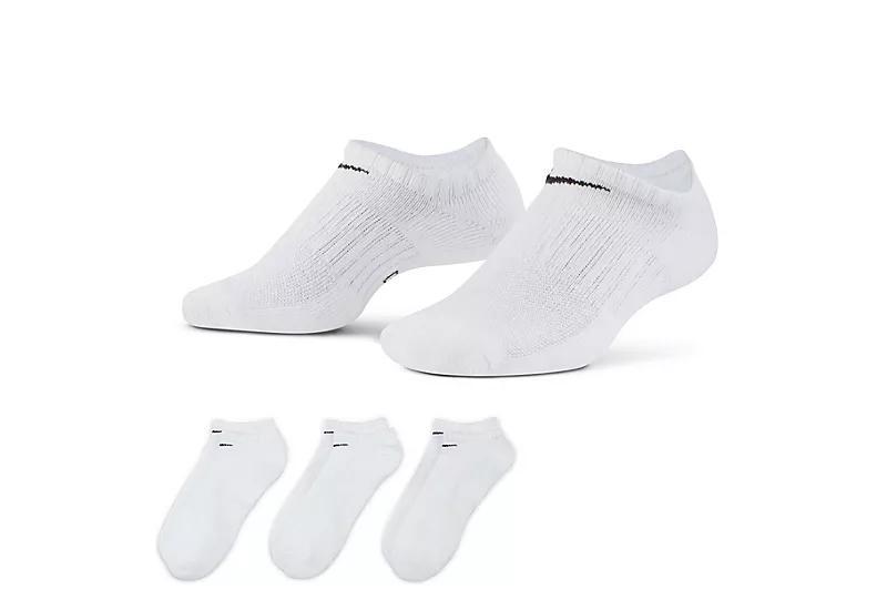 Nike Men's Extra Large Everyday No Show Socks 3 Pairs Product Image