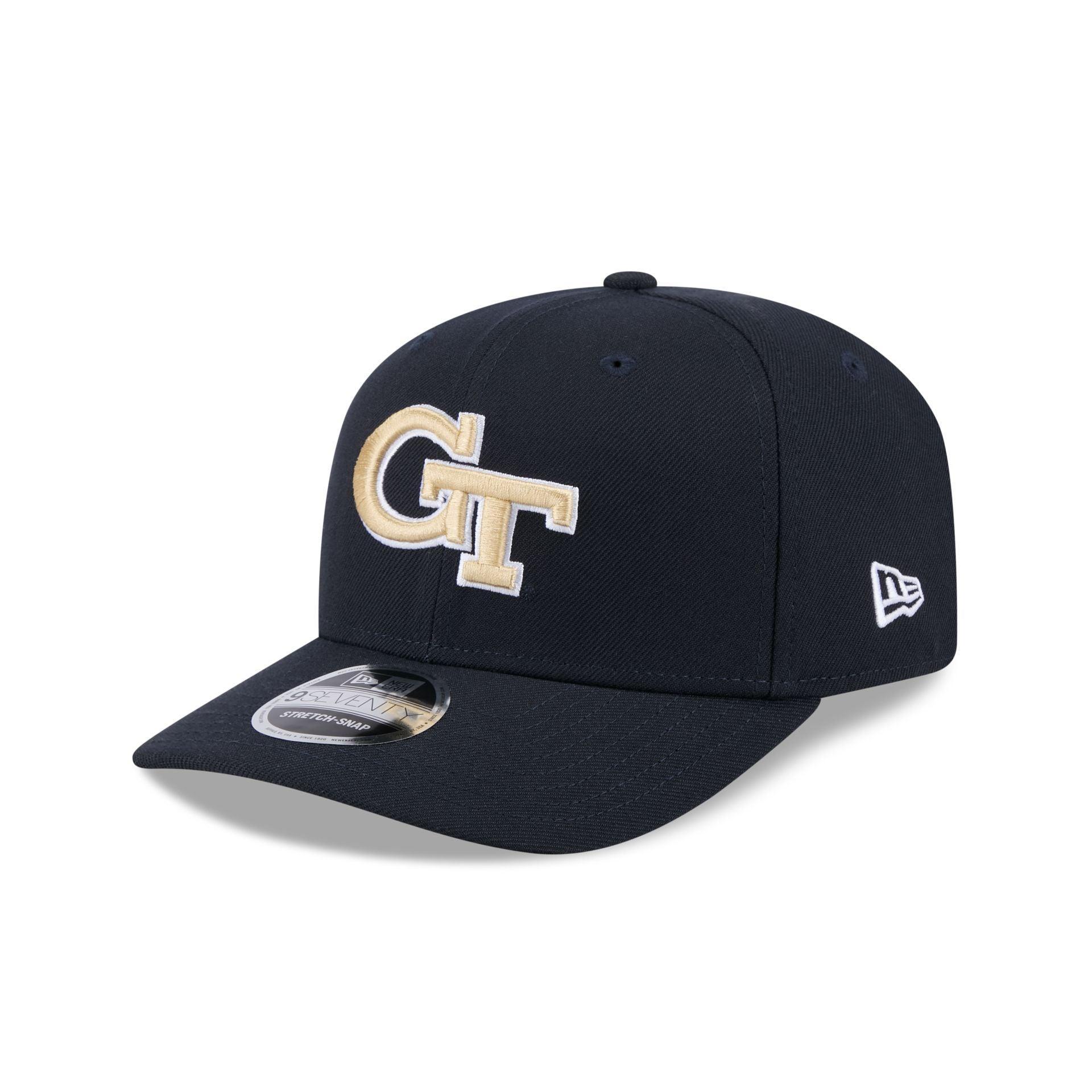 Georgia Tech Yellow Jackets Basic 9SEVENTY Stretch-Snap Hat Male Product Image