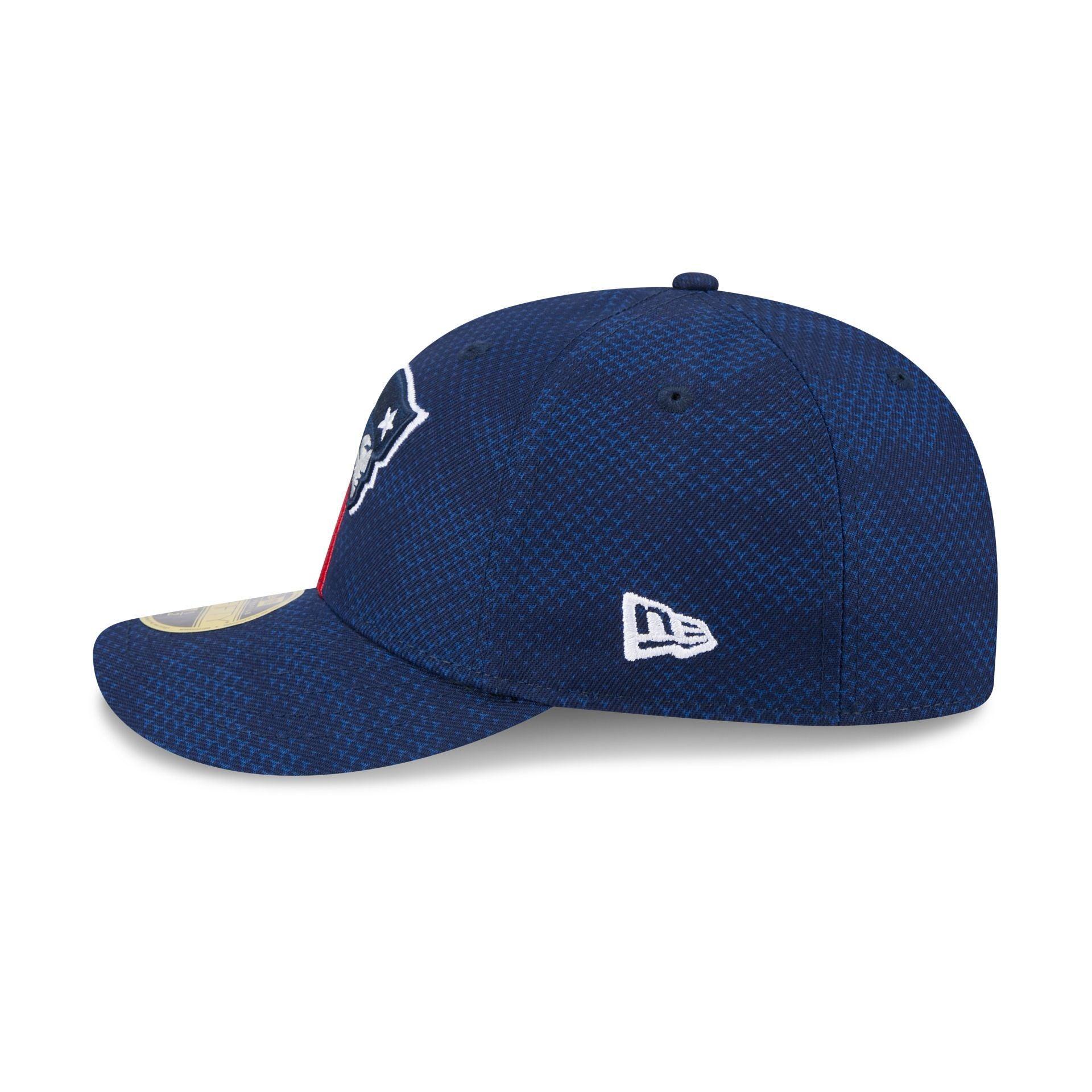 New England Patriots 2024 Sideline Low Profile 59FIFTY Fitted Hat Male Product Image