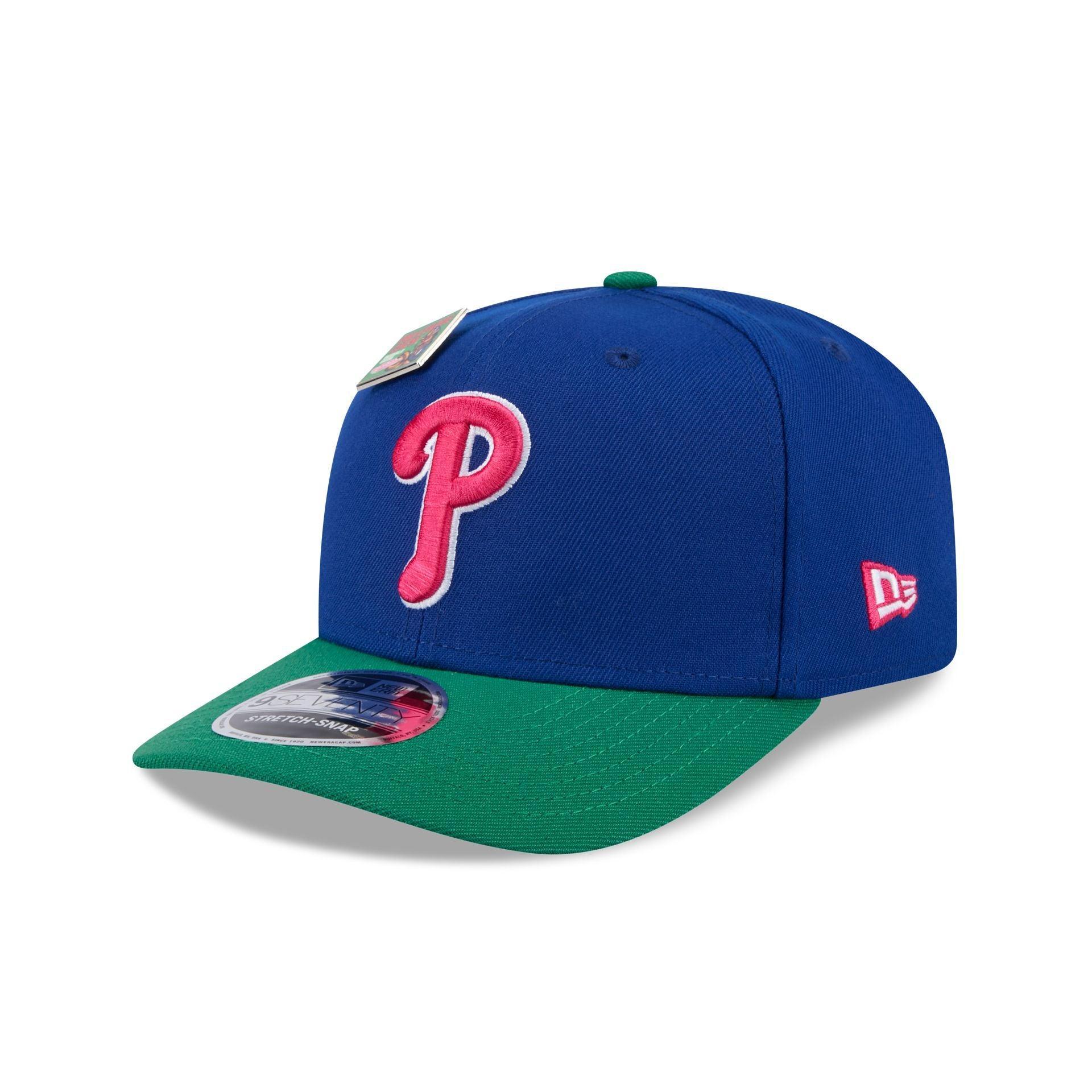 Big League Chew X Philadelphia Phillies Wild Pitch Watermelon 9SEVENTY Stretch-Snap Hat Male Product Image