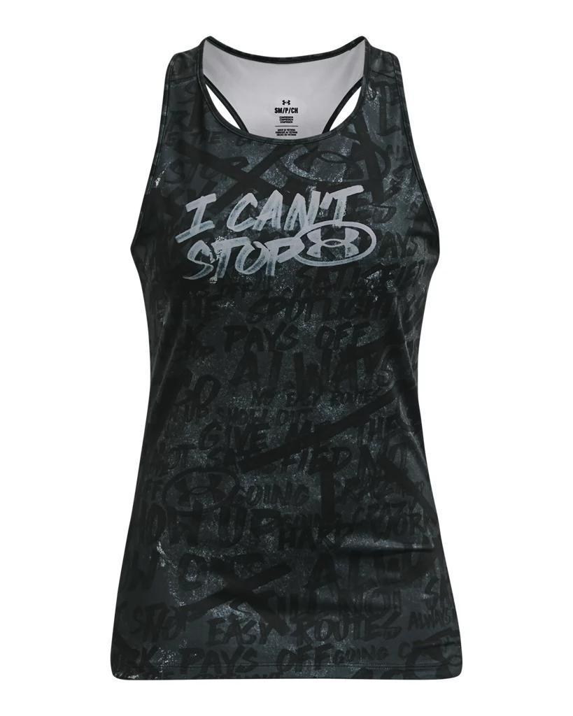 Women's HeatGear® Message Compression Tank Product Image