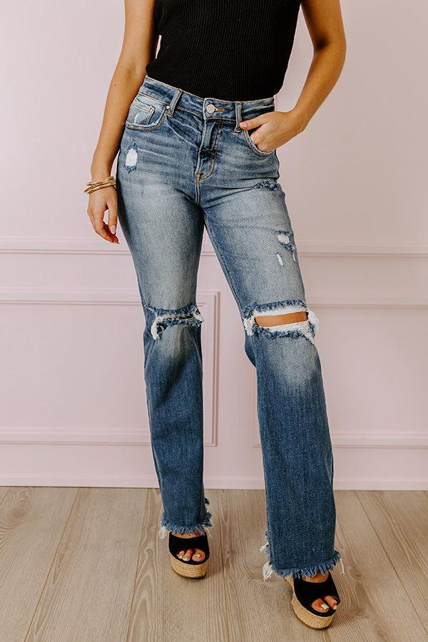 KanCan The Juliana High Waist Straight Leg Jean Product Image