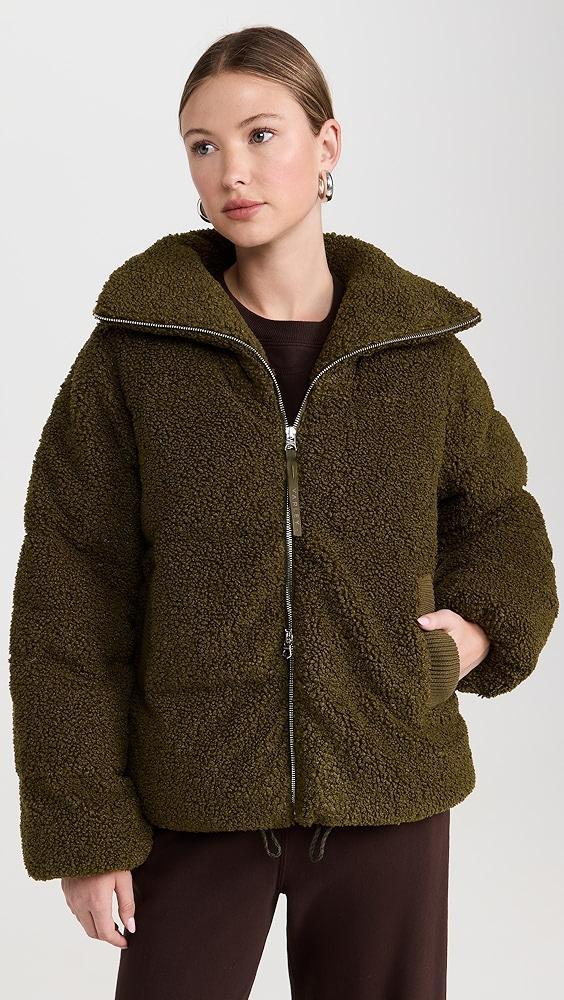 Varley Wilkins Sherpa Puffer Jacket | Shopbop Product Image