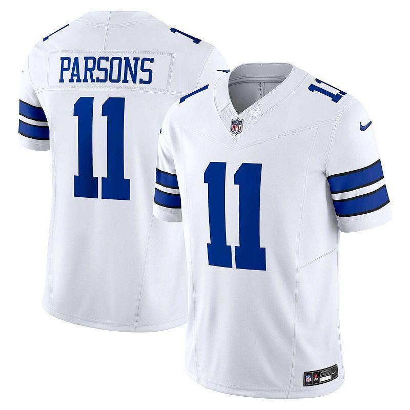 Men's Nike Micah Parsons White Dallas Cowboys Vapor F.U.S.E. Limited Jersey Product Image