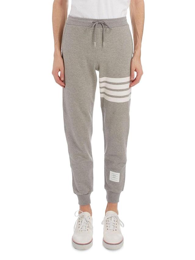 Thom Browne Stripe Jogger Pants Product Image