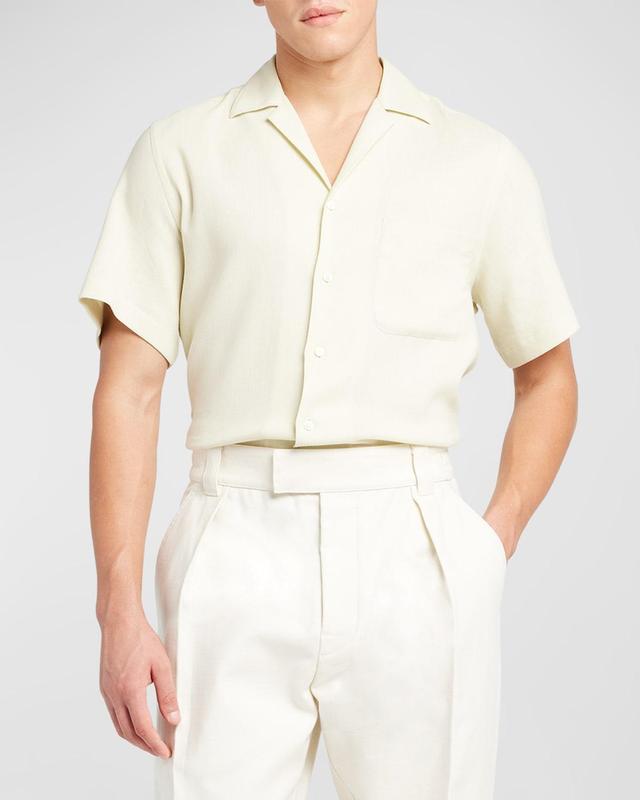 Mens Tindaro Cotton Camp Shirt Product Image