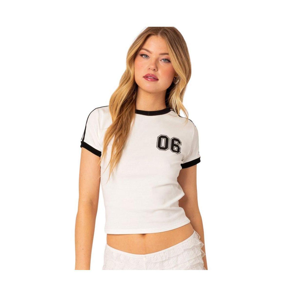 Edikted Womens Kassidy Contrast T Shirt product image