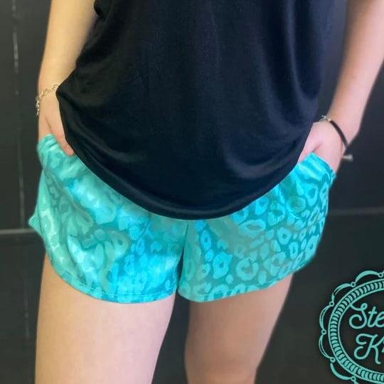 Color Me Turquoise Shorts* Product Image